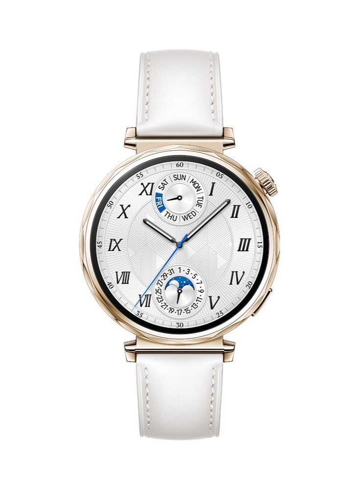 WATCH GT5 41mm Smartwatch, up to 7 Days Battery Life, All-new Running and Cycling Sports Smart Watch, Sharp-Edged Design Watch, Health Tracking, Compatible with iOS and Android - White