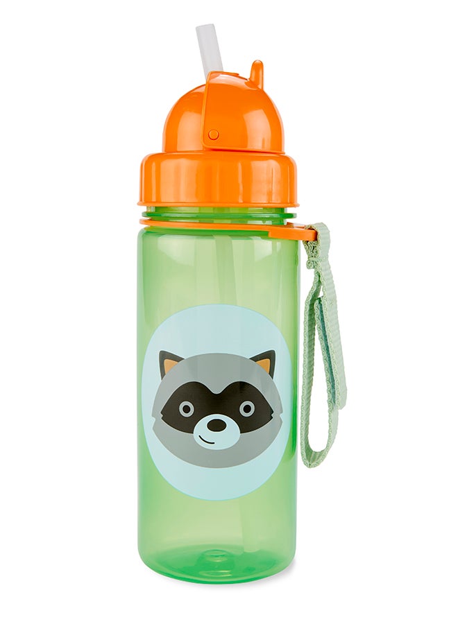 Skip Hop Baby Zoo Straw Bottle - Racoon  - Image 2