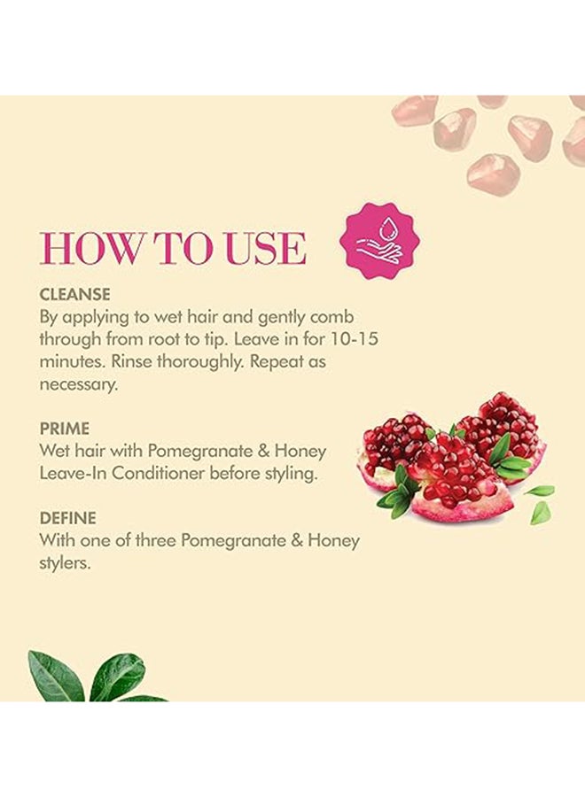 MIELLE Pomegranate And Honey Moisturizing And Detangling Conditioner For Type 4 Hair, 12 Ounces  - Image 4