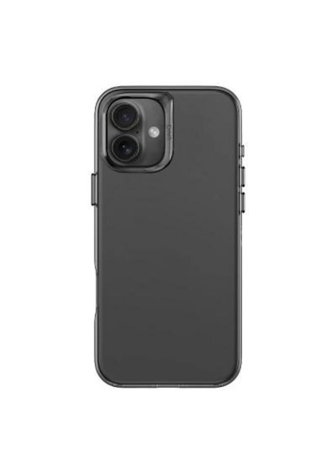 يونيك Air Fender Protective Clear Case for iPhone 16 - Smoked ( Grey Tinted ) - Image 2