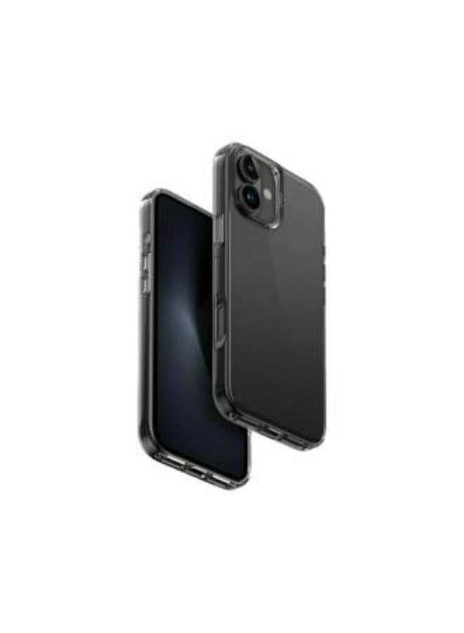 يونيك Air Fender Protective Clear Case for iPhone 16 - Smoked ( Grey Tinted ) - Image 3