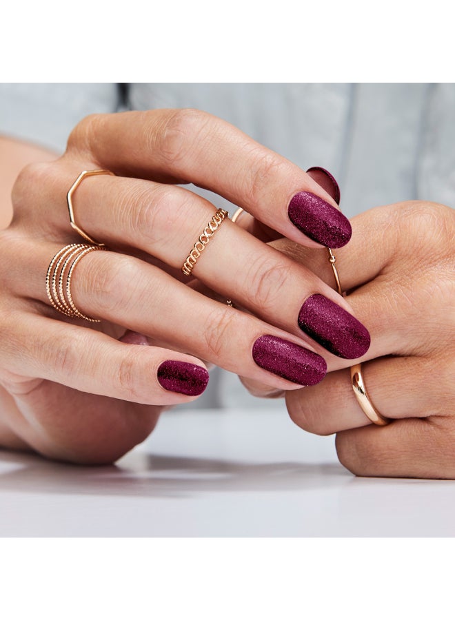 آفون طلاء أظافر كريستالات مسحوبة بألوان غروب الشمس - قرمزي فخم - Image 3