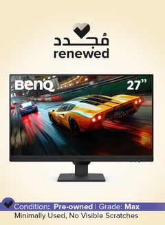 BenQ Renewed - 27-Inch 50/60Hz Gaming Computer Monitor Black  - Image 1