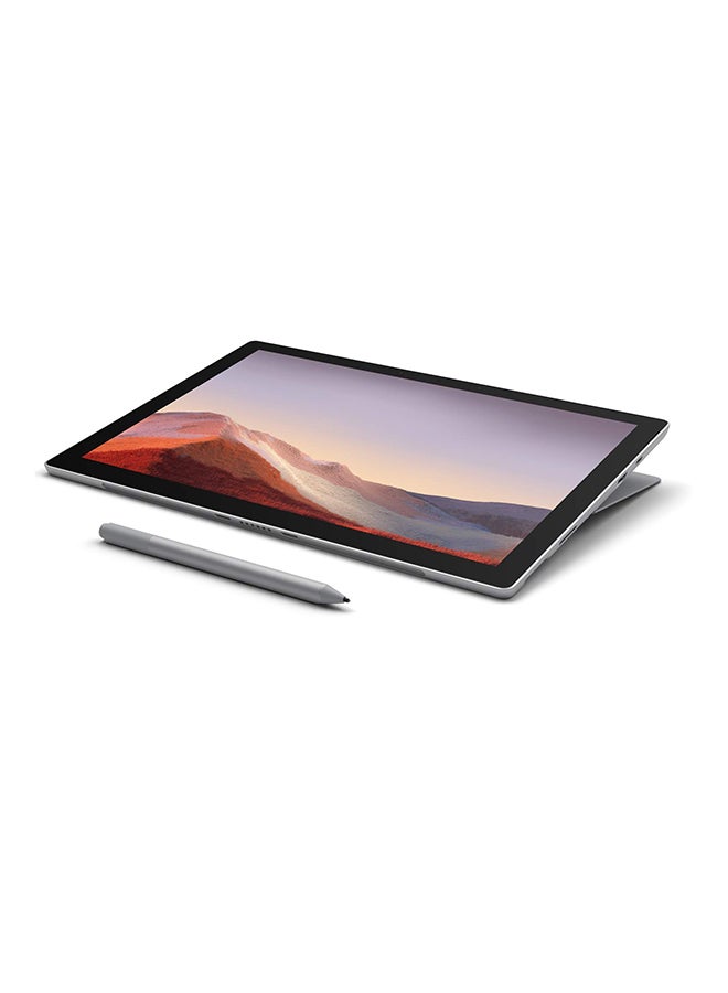 Microsoft - Renewed - Surface Pro 7 1866 2in1 Laptop With 12.3 inch Display,Intel Core i5/10th Gen/16GB RAM/256GB SSD,Intel Iris Graphics/Windows 10 Pro English Silver - Image 1