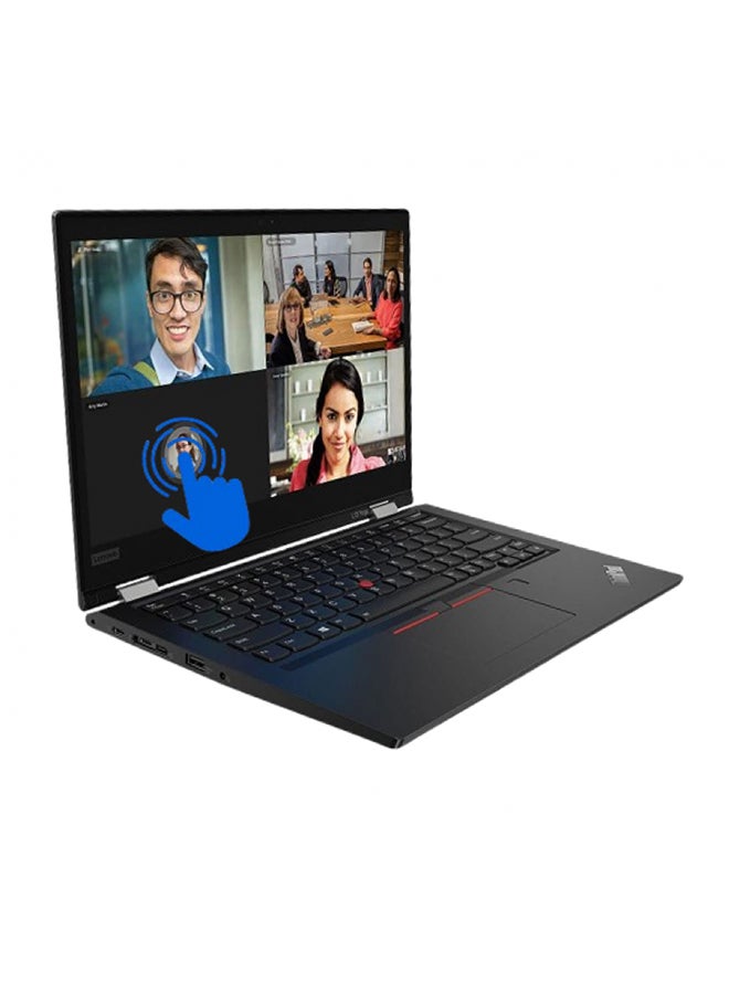 Lenovo - Renewed - ThinkPad L13 Yoga Laptop With 14-Inch Touchscreen Display,Intel Core i5-10210U/10th Gen/8GB DDR4/256GB SSD/Intel HD Graphics/Windows 11 English Black - Image 1