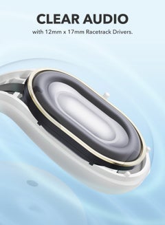 Soundcore Soundcore C30i by Anker, Open-Ear Earbuds, Clip-On Headphones, Lightweight Comfort, Stable Fit, Firm-Shell Design, Attachable Ear Grips, Big Drivers for Clear Audio, 30H Play, IPX4 Water-Resistant white  - Image 4