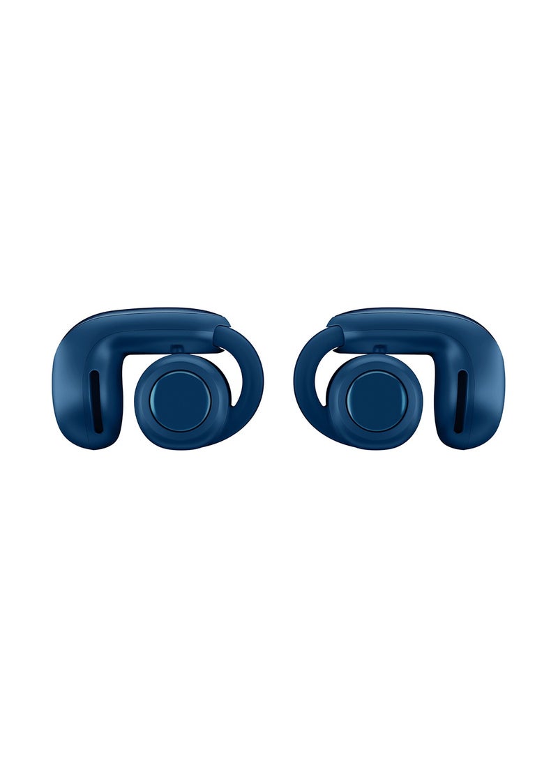 BOSE Ultra Open Earbuds with OpenAudio Technology, Open Ear Wireless Earbuds Lunar Blue - Image 3