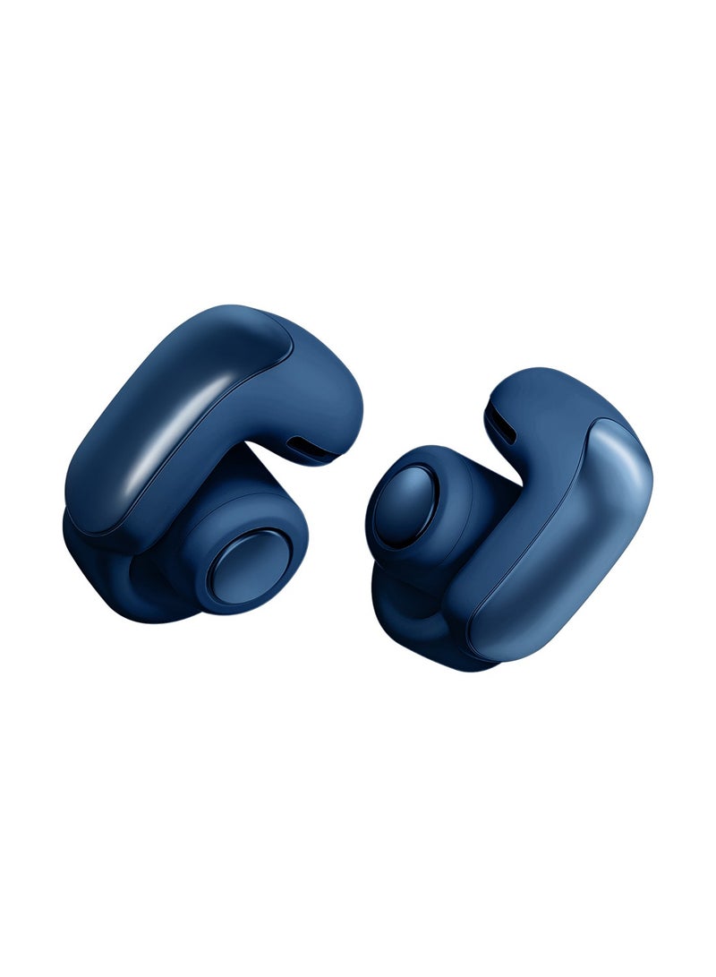 BOSE Ultra Open Earbuds with OpenAudio Technology, Open Ear Wireless Earbuds Lunar Blue - Image 4