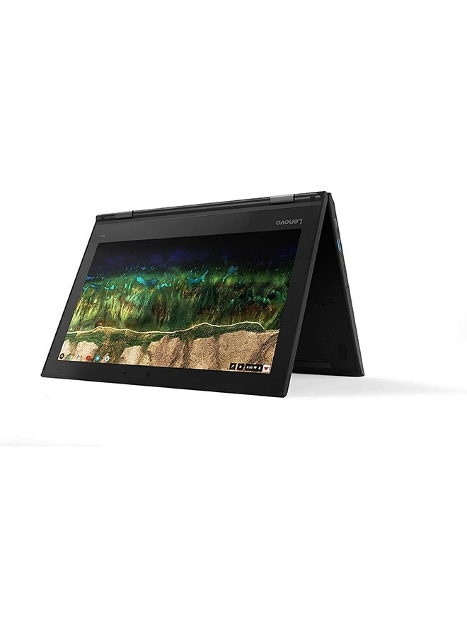 Lenovo Renewed - Chromebook 2-in-1 Laptop With 11.6-Inch HD Touch Display,Intel Celeron N3450/4GB RAM/32GB eMMC Drive/Chrome OS English Black  - Image 3