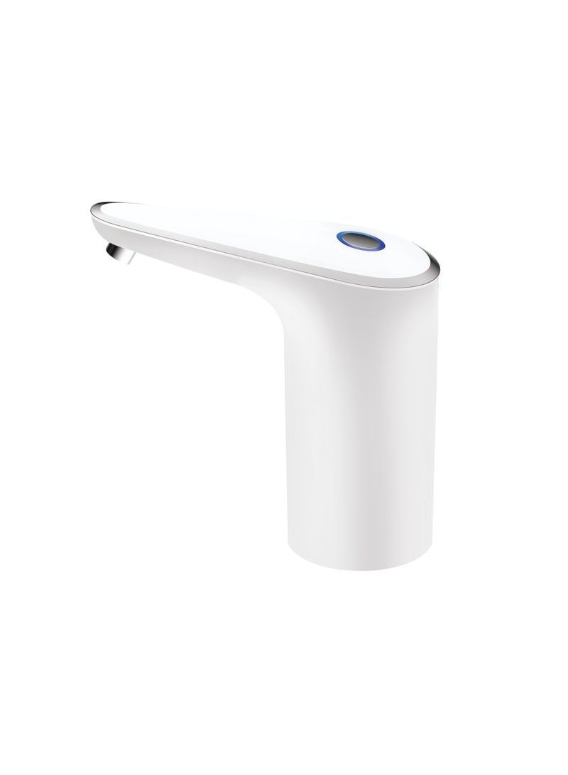 رويال فورد Royalford Rechargeable Water Pump RF12435 Simple Installation Pump for Water Gallon Portable and Light Weight Pump with Easy One Touch Mechanism and USB Charging White  - Image 3