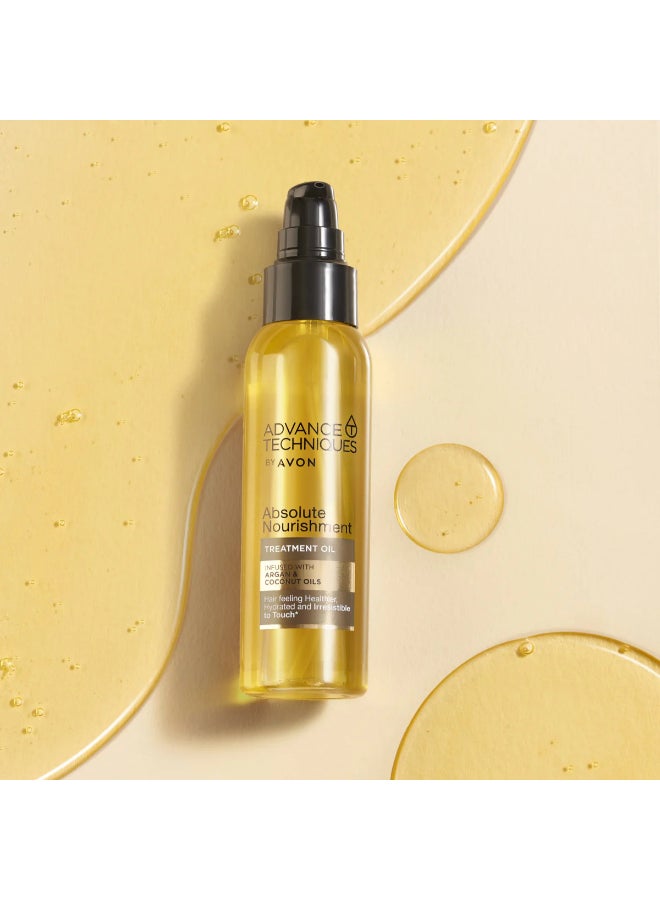 آفون Absolute Nourishment Argan And Coconut Treatment Oil - 100Ml - Image 2