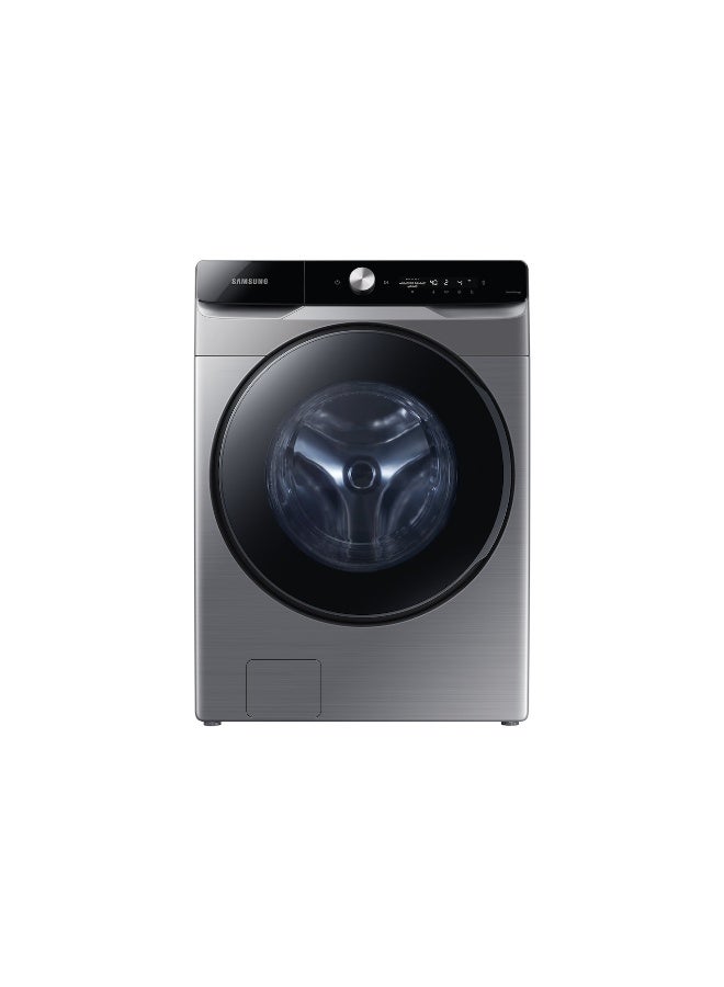 سامسونج غسالة ومجفف ملابس أماميان مدمجان سعة 18/11 كجم مع واي فاي، مصنوعان من الفولاذ المقاوم للصدأ، موديل WD18T6300GP/YL. WD18T6300GP/YL - Image 2