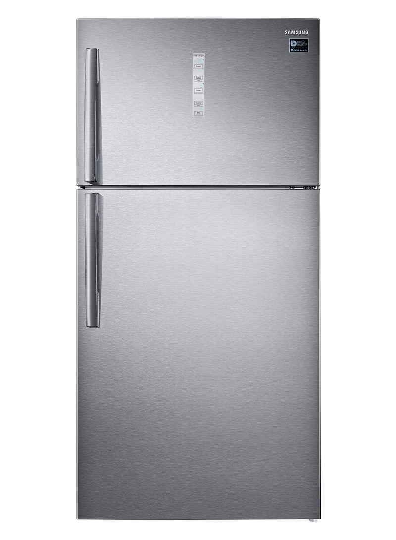سامسونج Top Mount Freezer with Twin Cooling 585L Inverter Clean Steel RT58K7050SL/ZA Clean Steel  - Image 1