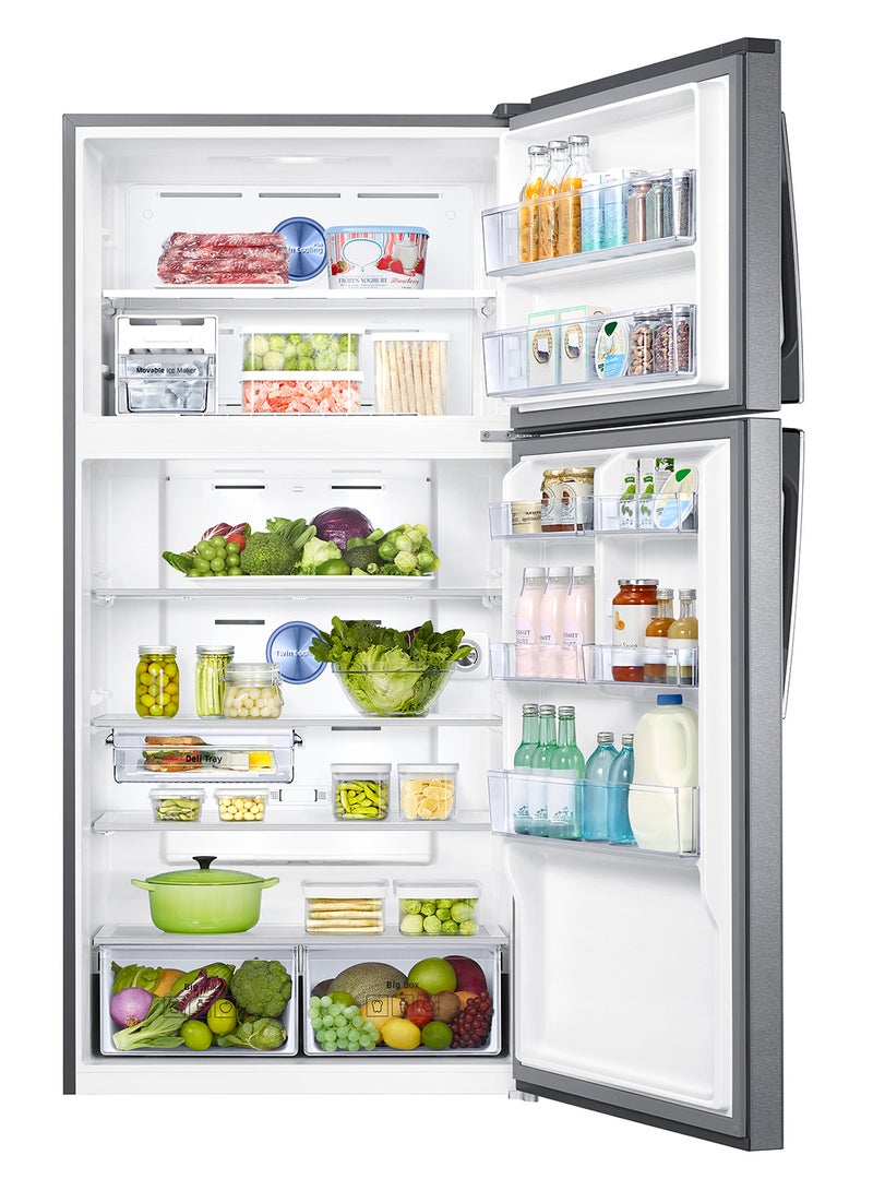 سامسونج Top Mount Freezer with Twin Cooling 585L Inverter Clean Steel RT58K7050SL/ZA Clean Steel  - Image 5