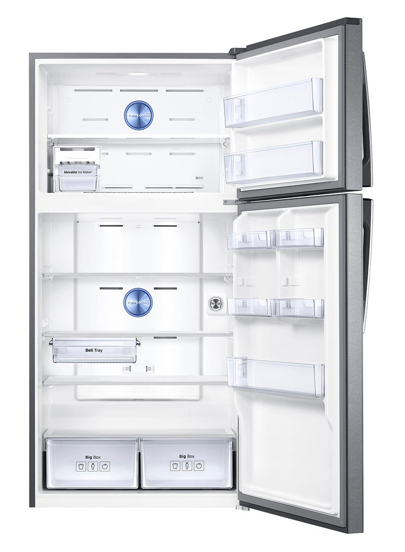 سامسونج Top Mount Freezer with Twin Cooling 585L Inverter Clean Steel RT58K7050SL/ZA Clean Steel  - Image 4