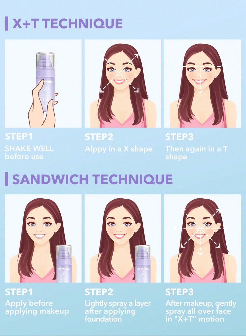 شيجلام - Lock'd In Setting Spray White - Image 1