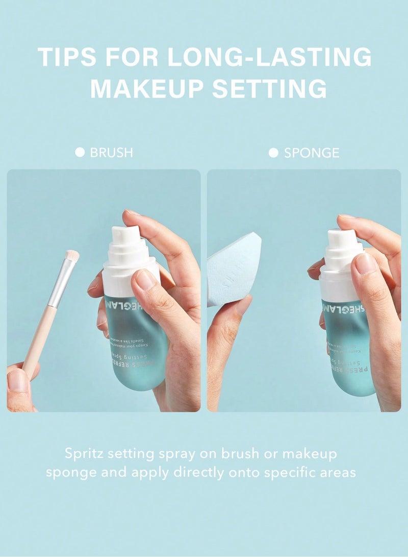 SHEGLAM - Press Refresh Setting Spray Blue - Image 1