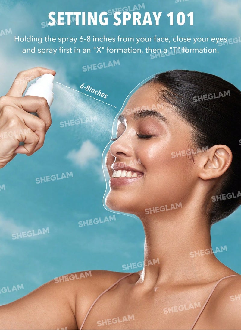 SHEGLAM - Press Refresh Setting Spray Blue - Image 1