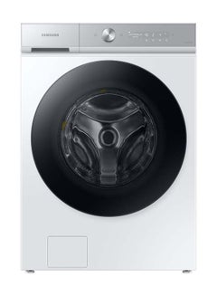 سامسونج Front Load WasherDryer 2112kg  WiFi 1100 rpm Ecobubble Color Greige WD21B6400KE/YL Greige  - Image 1