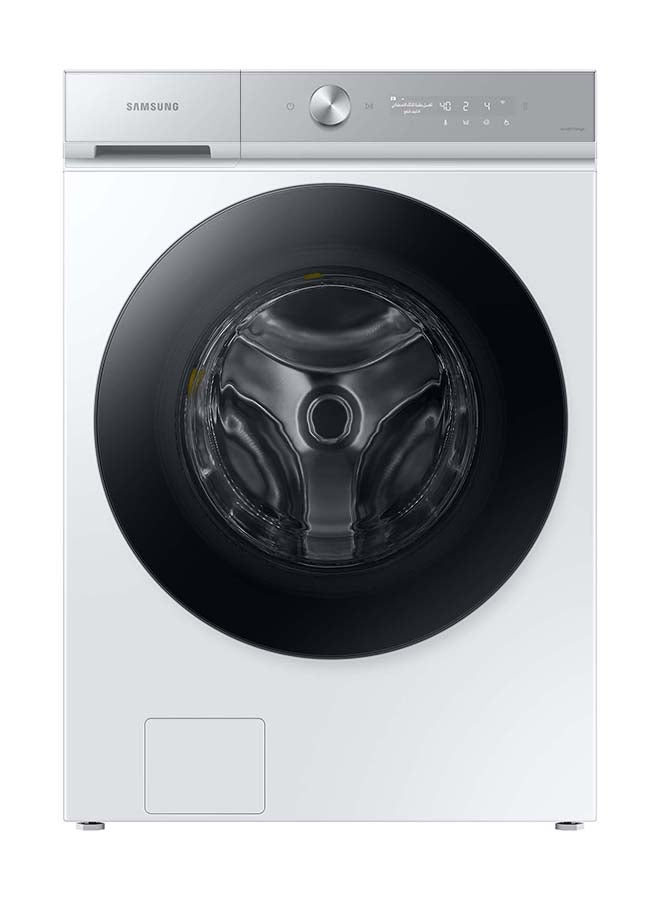 سامسونج Front Load WasherDryer 2112kg  WiFi 1100 rpm Ecobubble Color Greige WD21B6400KE/YL Greige  - Image 1