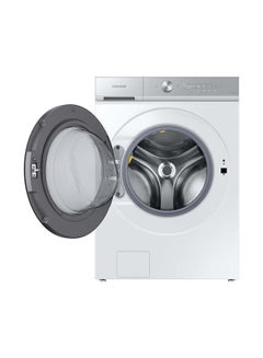 سامسونج Front Load WasherDryer 2112kg  WiFi 1100 rpm Ecobubble Color Greige WD21B6400KE/YL Greige  - Image 4