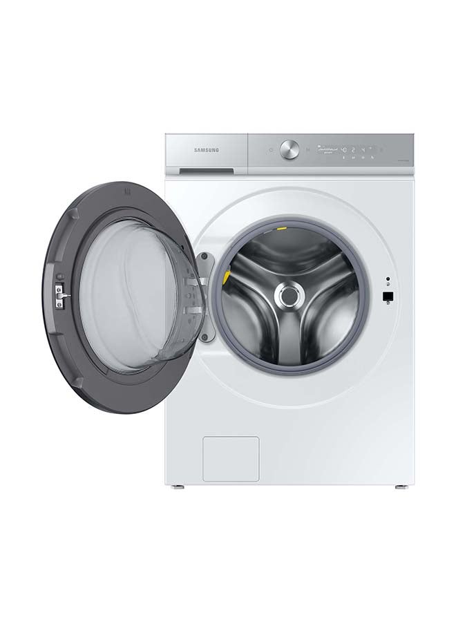 سامسونج Front Load WasherDryer 2112kg  WiFi 1100 rpm Ecobubble Color Greige WD21B6400KE/YL Greige  - Image 4