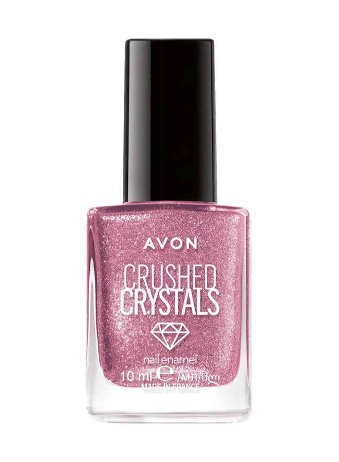 آفون Sunset Beats Crushed Crystals Nail Enamel - Lilac Pink 10ml - Image 1