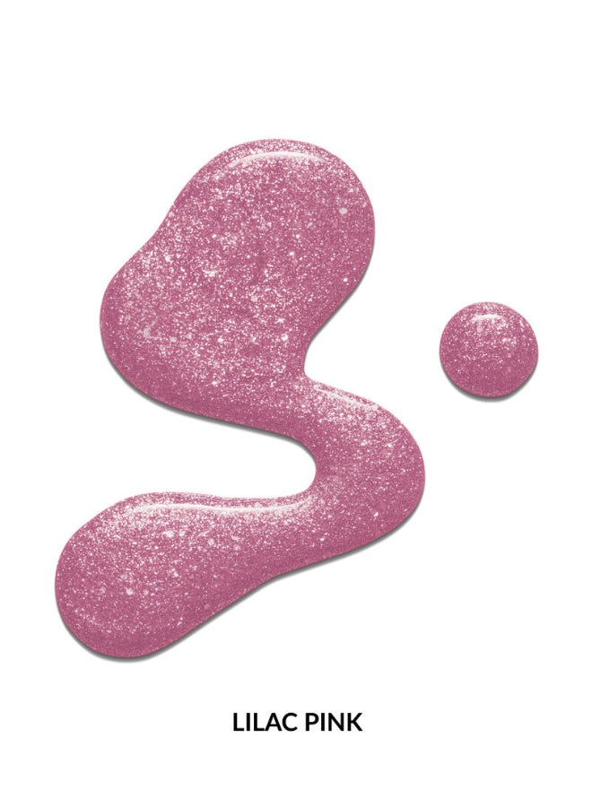 آفون Sunset Beats Crushed Crystals Nail Enamel - Lilac Pink 10ml - Image 2