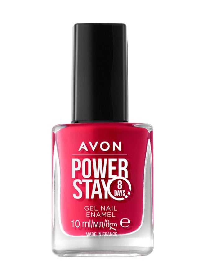 AVON Power Stay Gel Nail Enamel - Red Is Red 10ml - Image 1