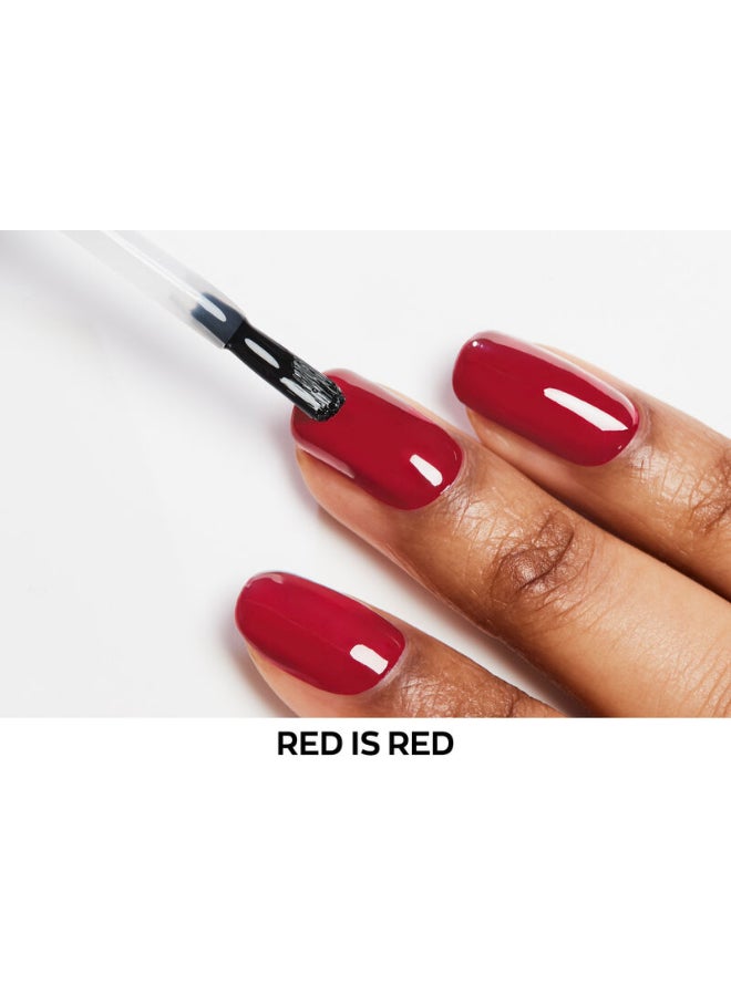 AVON Power Stay Gel Nail Enamel - Red Is Red 10ml - Image 3