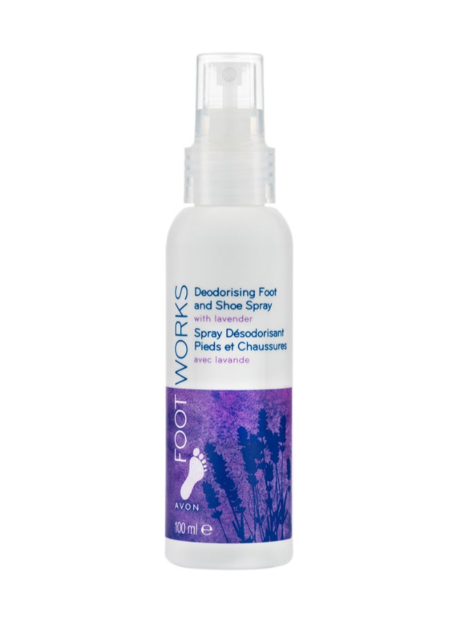 آفون Foot Works Deodorising Foot Spray With Lavender 100ml  - Image 1