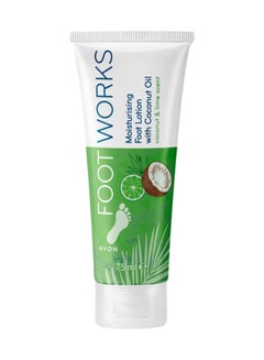 Footworks Coconut And Lime Moisturising Foot Lotion - 75Ml 75ml
