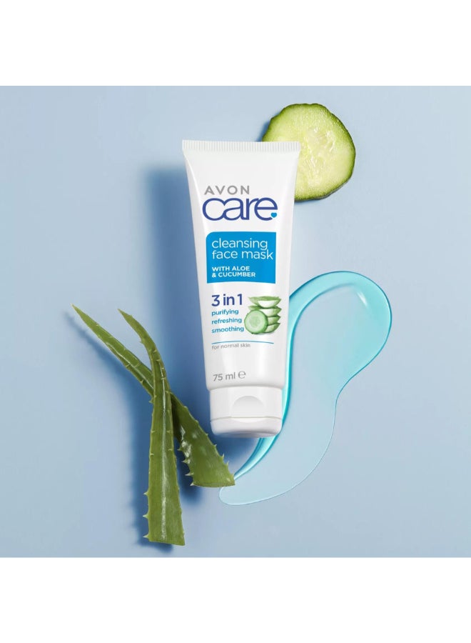 AVON Avon Care Cleansing Face Mask With Aloe And Cucumber 75Ml  - Image 2