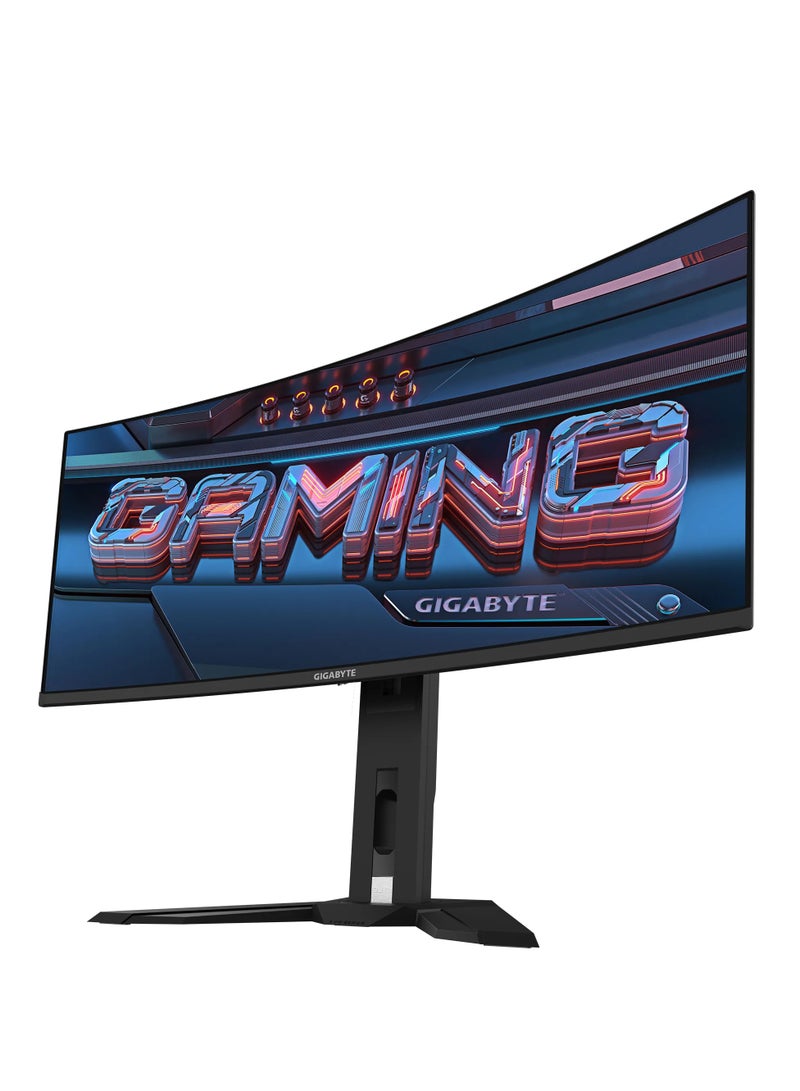 GIGABYTE MO34WQC Gaming Monitor, 34" QD-OLED Display, WQHD Resolution, 175Hz Refresh Rate, 0.03ms (GtG) Response Time, 1.07b Color Display, 1800R Curvature, Tactical Features, Black | MO34WQC-EK Black  - Image 4
