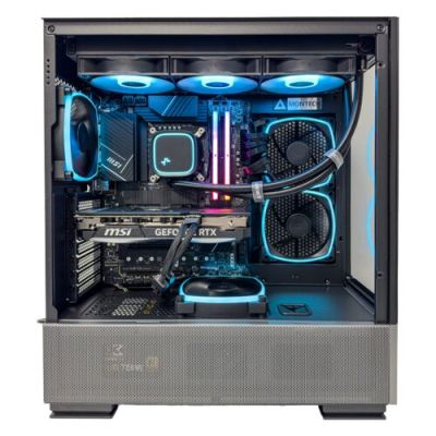 Gaming PC Bundle - ASUS TUF VG279QM1A Gaming Monitor, 27" FHD Fast IPS Display, 280Hz Refresh Rate, 1ms (GtG) Response Time + Intel Core i4-14400F, DDR5 32GB (2*16) 6000MHz Ram, 2TB NVMe M.2 SSD, RTX 4080 Super OC Edition 16GB GDDR6X, 3 Fan AIO Liquid Cooler, 850W PSU, Windows 11 Pro | Wi-Fi Black