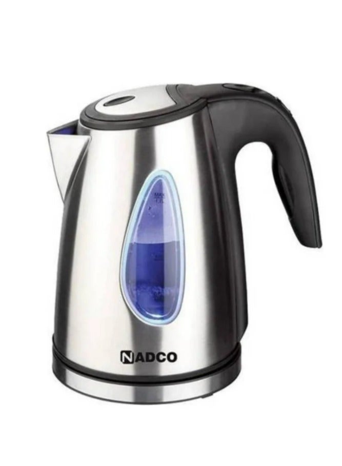 Nadco Steel Kettle 1.7 L 300 W 1702 NADCO Silver - Image 3