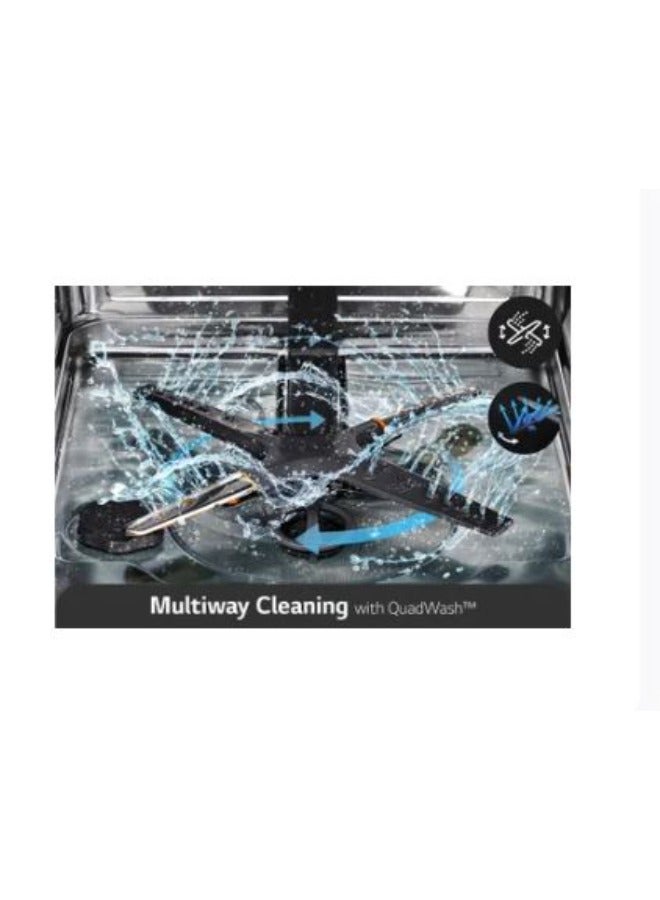 LG - Dishwasher 14 Person Silver -DFC532FPE DFC532FPE Silver - Image 1
