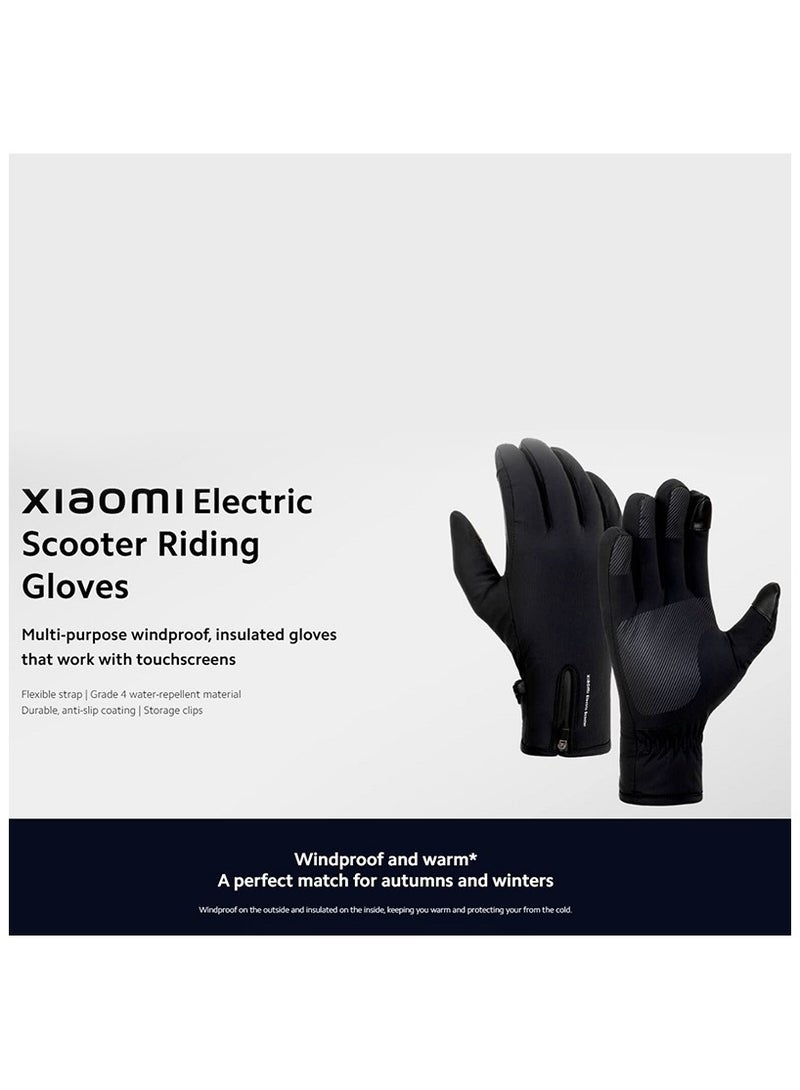 Electric Scooter Riding Gloves L Size BHR6749GL - Black - pnsku/N70124458V/45/_/1729766822/6f0b88cc-50b9-4230-82c4-4aa51159b0f0