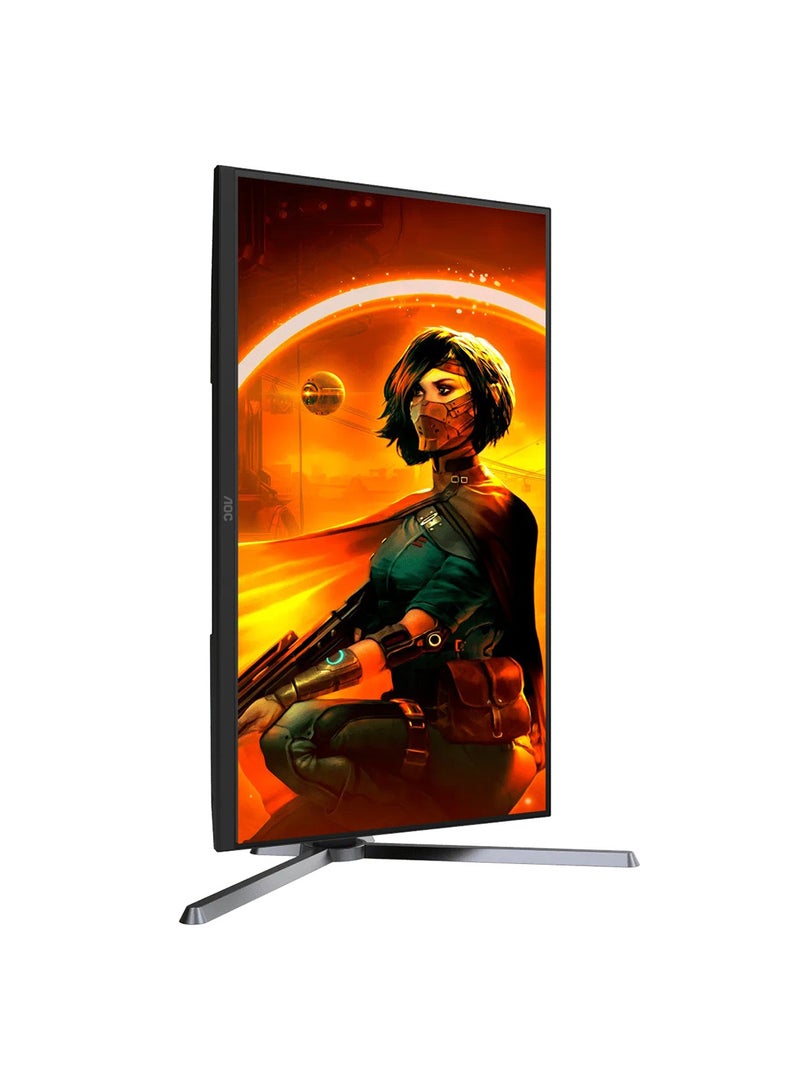AOC - 27" Inch Q27G3ZE Gaming Monitors 2K QHD 2560x1440, DisplayHDR 400, Fast IPS Panel Type, 240Hz Refresh Rate, 0.5ms Response Time, AMD FreeSync Premium Technology, Adjustable Stand | Black & Red - Image 1