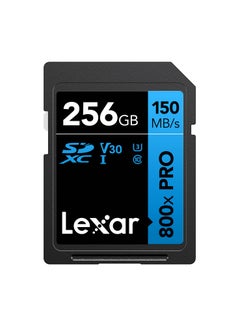 Lexar 256GB High-Performance 800x PRO UHS-I SDXC Card (BLUE Series) 256 GB - pnsku/N70124560V/45/_/1729828054/52d3b98a-92c2-4878-a05b-447fd51b8073