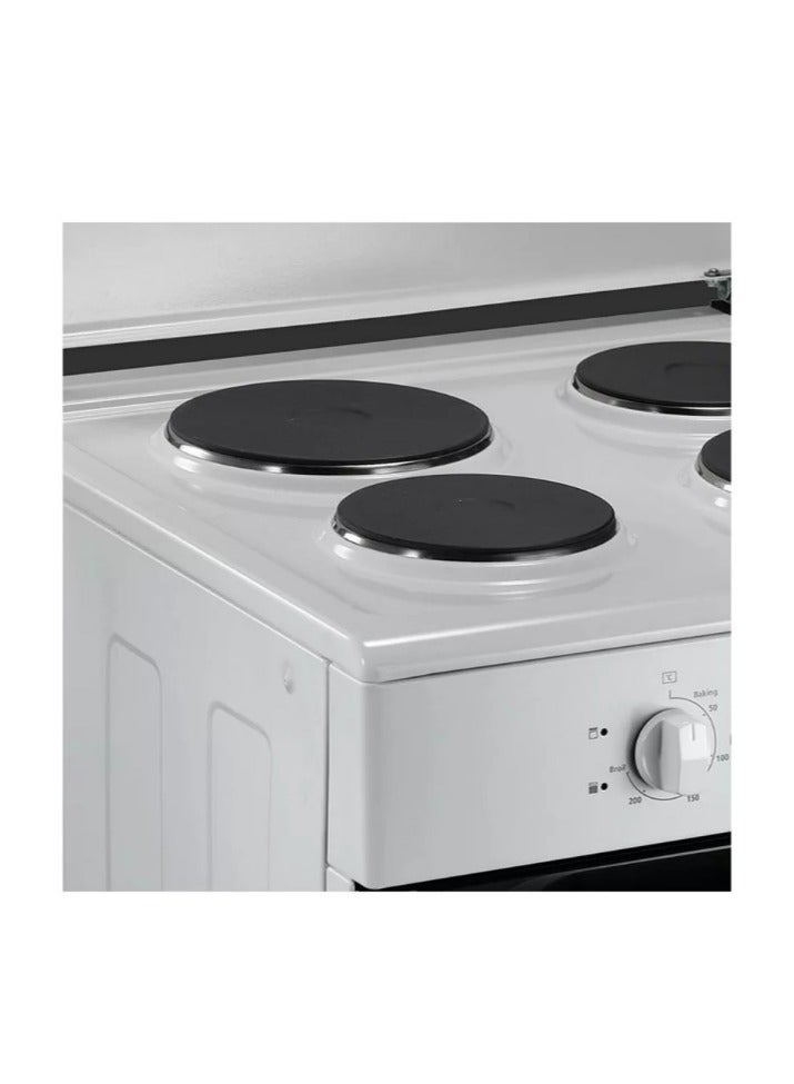 SUPER GENERAL Electric Stone Oven, Size 50 x 55 cm, 4 Burners KSGC5055EBS Silver  - Image 2