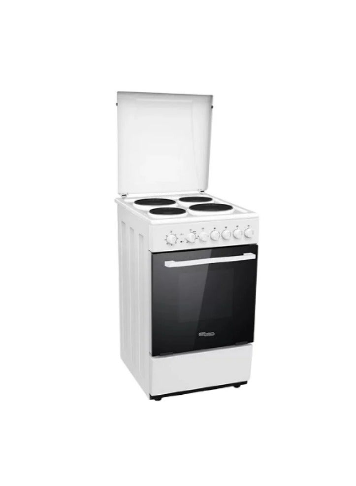 SUPER GENERAL Electric Stone Oven, Size 50 x 55 cm, 4 Burners KSGC5055EBS Silver  - Image 3