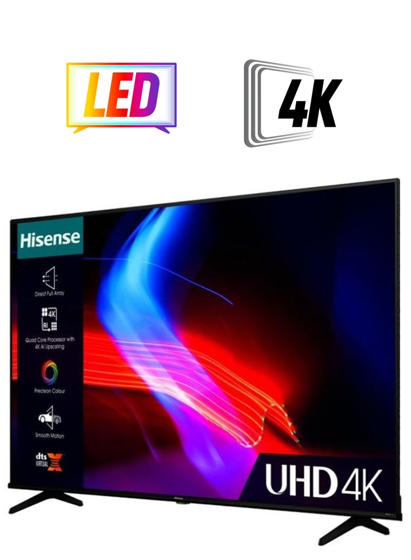 Hisense 55 Inch 4K UHD Smart Television 55A62NS Black  - Image 1