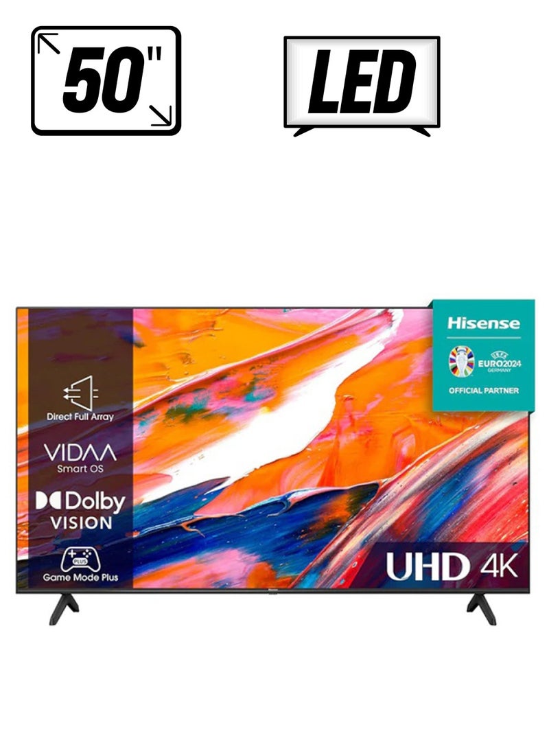 Hisense - 50-Inch 4k UHD Smart TV 50A62NS Black - Image 1