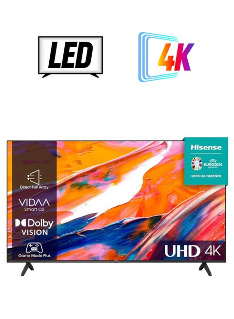 50-Inch 4k UHD Smart TV 50A62NS Black