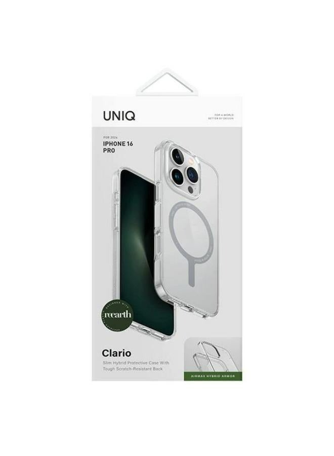 يونيك Clario Sustainable Protective Case for iPhone 16 Pro - Clear - Image 4