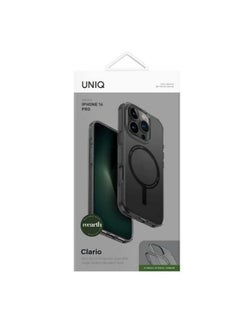 Uniq Clario Sustainable Protective Case for iPhone 16 Pro - Smoke ( Grey)  - Image 4