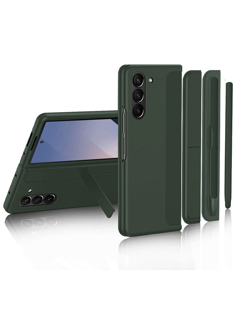 مارجون ( لجهاز Galaxy Z Fold 6 ) غلاف، مع قلم S وحامل قلم S، حماية مفصل مدمجة ودعامة متينة مقاومة للسقوط، غلاف هاتف بحماية عسكرية من الدرجة - Image 3