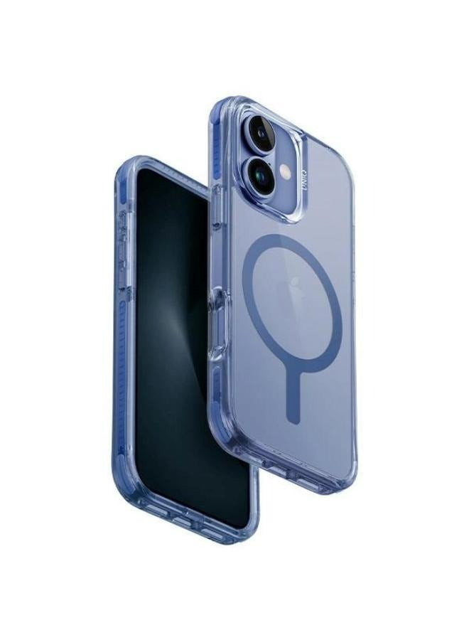 Uniq - Combat Triple-Layered Protective Case for iPhone 16 Plus - Pearl Blue - Image 1