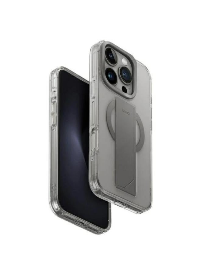 Uniq - Heldro Max FlexGrip Case for iPhone 16 Pro with Magnetic Charging - Lucent ( Clear ) - Image 1